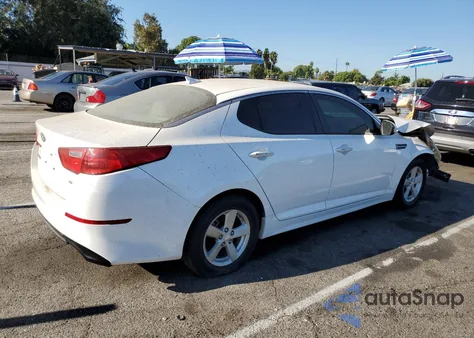 2015 Kia Optima Lx z USA, uszkodzony, nr VIN KNAGM4A75F5645144